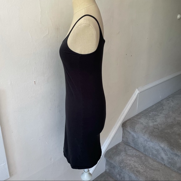 SOLD Calypso St. Barth Stretch Cotton Black Slip Dress - Picture 2 of 8
